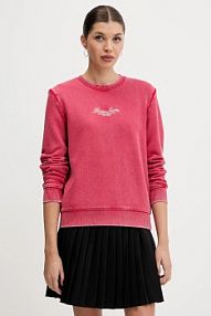 Bluza przez głowę Guess Jeans  czerwona W5YQ28.KCPR1