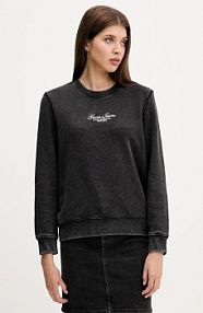 Bluza przez głowę Guess Jeans  czarna W5YQ28.KCPR1