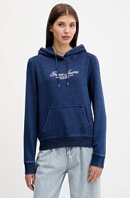 Bluza przez głowę Guess Jeans  granatowa W5YQ11.KCXQ1