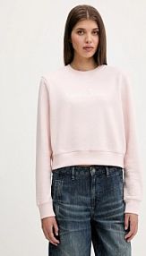 Bluza przez głowę Guess Jeans  różowa W5YQ15.K68I4