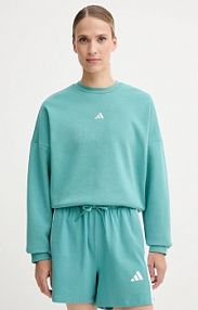 Bluza przez głowę Adidas  turkusowa JV7299