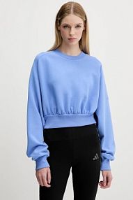 Bluza przez głowę Adidas  niebieska JV9895