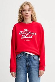 Bluza przez głowę Levi's  czerwona 0002L.0011