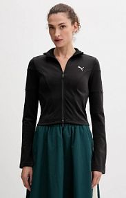 Bluza rozpinana Puma  czarna damska 632146