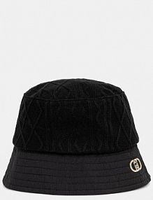 Kapelusz Liu Jo  czarny damski TF5244.MA92F