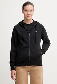 Bluza rozpinana Lacoste  czarna damska SF5256