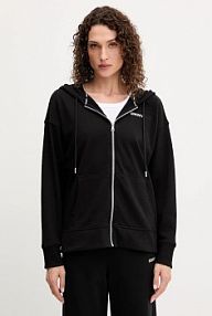 Bluza rozpinana DKNY  czarna damska DP5J9666