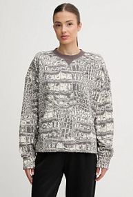 Bluza przez głowę adidas by stella mccartney  beżowa JW4648