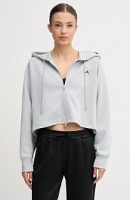 Bluza rozpinana adidas by stella mccartney  szara damska JW4689