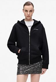 Bluza rozpinana Karl Lagerfeld  czarna damska A4W20068