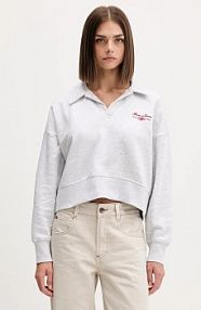 Bluza przez głowę Guess Jeans  szara W5BQ09.KC811