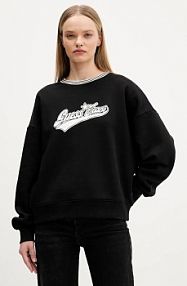 Bluza przez głowę Guess Jeans  czarna W5BQ23.KC811