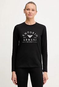 Longsleeve Emporio Armani Underwear  czarny damski EW001899.AF15
