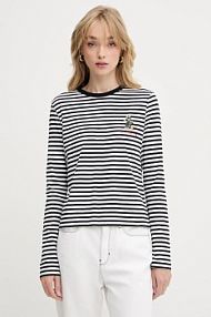 Longsleeve Karl Lagerfeld  czarny damski A3W17091