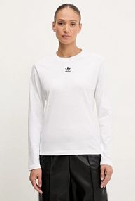 Longsleeve adidas Originals  biały damski JW7454