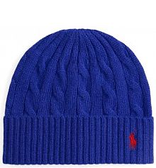 Czapka zimowa Polo Ralph Lauren  granatowa damska 455981442