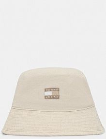 Kapelusz Tommy Jeans  beżowy damski AW0AW17581