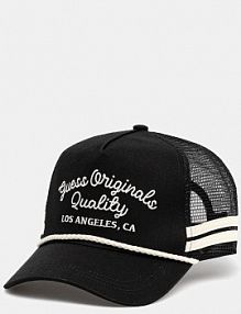 Czapka z daszkiem Guess Originals  czarna damska M5YZ04.WO07T