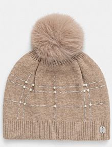 Czapka zimowa Joseph Ribkoff  beżowa damska 253969