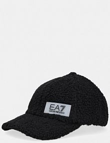 Czapka z daszkiem EA7 Emporio Armani  czarna damska AF16077.7W000