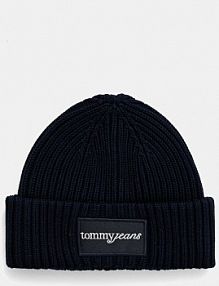 Czapka zimowa Tommy Jeans  granatowa damska AW0AW17909