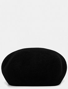 Beret Weekend Max Mara  czarny 2525576014600