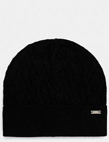 Czapka zimowa Armani Exchange  czarna damska XW001495.AF11