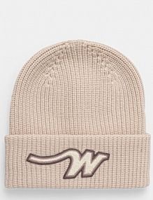 Czapka zimowa Weekend Max Mara  beżowa damska 2525576025600