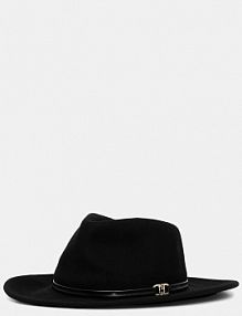 Kapelusz Liu Jo  czarny damski 2F5054.T0300