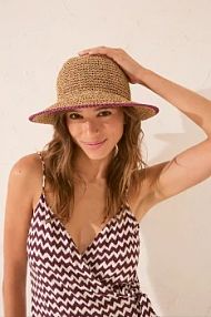 Kapelusz Women'secret  beżowy damski 4382370