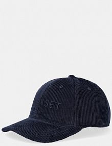 Czapka z daszkiem Twinset  granatowa damska 252TO5440