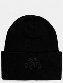 Czapka zimowa Fiorucci  czarna damska U01FPAHA215KN