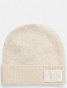 Czapka zimowa Marella  beżowa damska 2523576027200