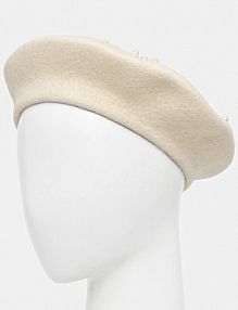 Beret Marella  beżowy 2525576032200