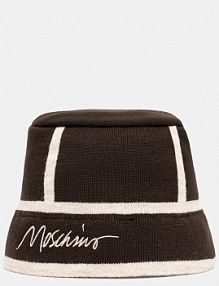 Kapelusz Moschino  brązowy damski M3353.65460