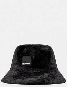 Kapelusz Karl Lagerfeld Jeans  czarny damski A4W33078