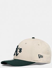 Czapka z daszkiem new era  beżowa damska 60691348