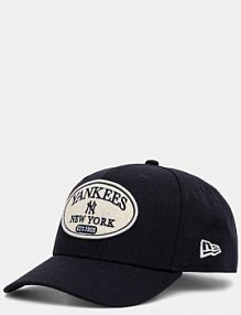 Czapka z daszkiem new era  granatowa damska 60691208