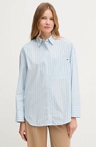 Koszula z długim rękawem Tommy Hilfiger  niebieska WW0WW45892