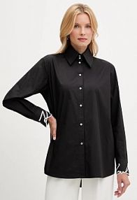 Koszula Karl Lagerfeld  czarna damska A3W11023