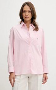 Koszula Calvin Klein Jeans  różowa damska LV047C143G