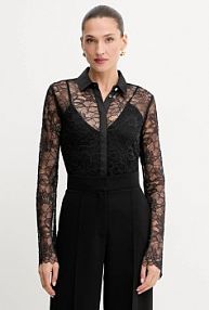 Koszula Guess  czarna damska W5YH58.WHDY0