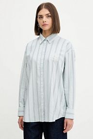 Koszula Guess Jeans  niebieska damska W5YH98.WHFL1