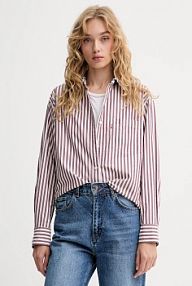 Koszula z długim rękawem Levi's  brązowa 001HM.0010