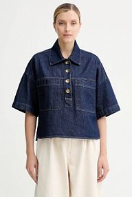 Bluzka Sessun  niebieska damska 25110014