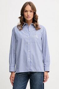 Koszula Calvin Klein Jeans  niebieska damska LV044D170G