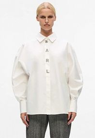 Koszula Karl Lagerfeld  biała damska A4W11022