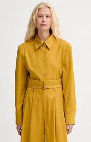 Koszula z długim rękawem Isabelle Blanche  żółta IS25FW.C037.T