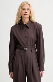 Koszula z długim rękawem Isabelle Blanche  bordowy IS25FW.C037.T