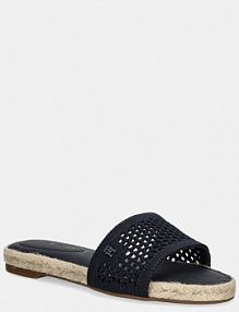 Klapki Tommy Hilfiger  granatowe damskie FW0FW08744